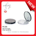 Round Compact Powder Case with mirror